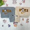 Beauty And The Beast Couple Embroidered Sweatshirt