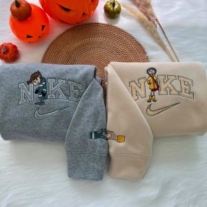 Coraline & Wybie Couple Embroidered Sweatshirt