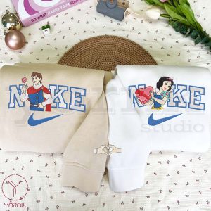 Snow White and Prince Embroidered Sweatshirt