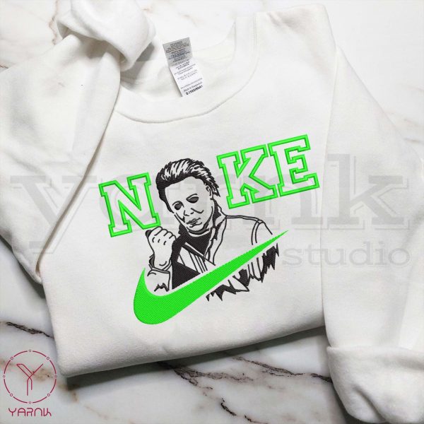 Michael Myers Nike Embroidered Sweatshirt