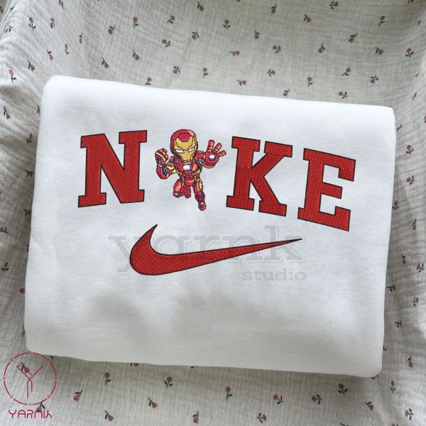 Iron Man Nike Embroidered Sweatshirt