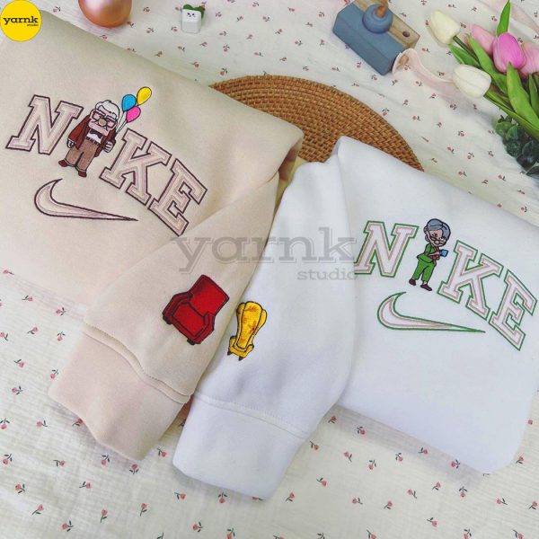 Carl And Ellie Embroidered Sweatshirt