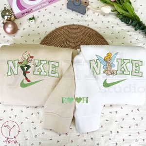 Peter Pan And Tinker Bell Embroidered