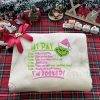 Grinch HOHOHO Embroidered Sweatshirt