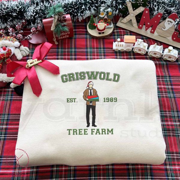 Griswold Tree Farm Est 1989 Embroidered