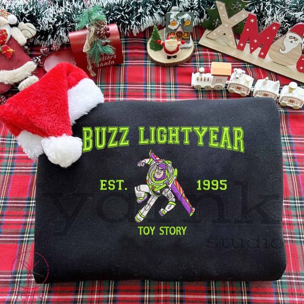 Buzz LightYear Est 1995 Embroidered Sweatshirt