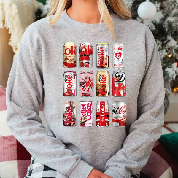 Santa Diet Coke Christmas Sweatshirt