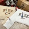 Elsa And Anna Embroidered Sweatshirt