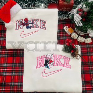 Miles And Gwen Christmas Embroidered Sweatshirt