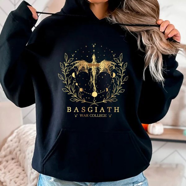 Basgiath War College Dragon 2 Sides Hoodie Sweatshirt Tshirt