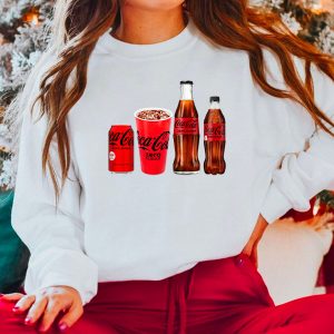 Coke Zero Red Cans Sweatshirt Hoodie Tshirt