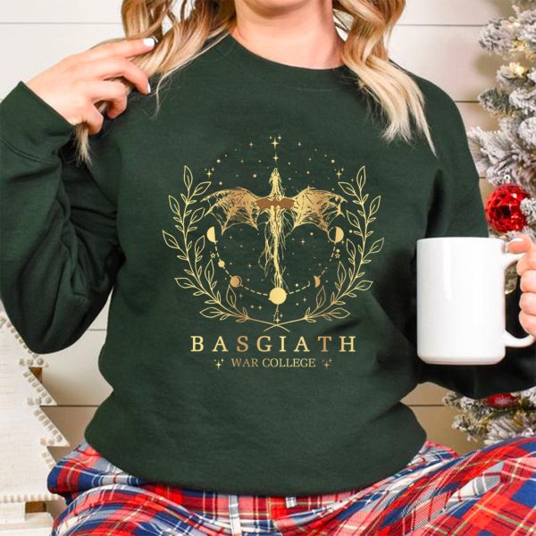 Basgiath War College Dragon 2 Sides Hoodie Sweatshirt Tshirt