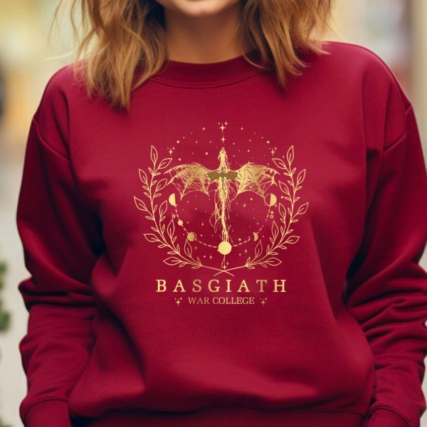 Basgiath War College Dragon 2 Sides Hoodie Sweatshirt Tshirt