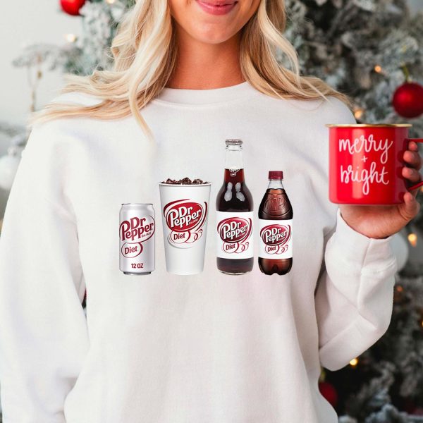 Diet Dr.Pepper Sweatshirt Hoodie Tshirt