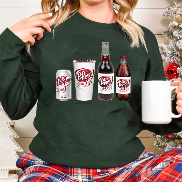 Diet Dr.Pepper Sweatshirt Hoodie Tshirt