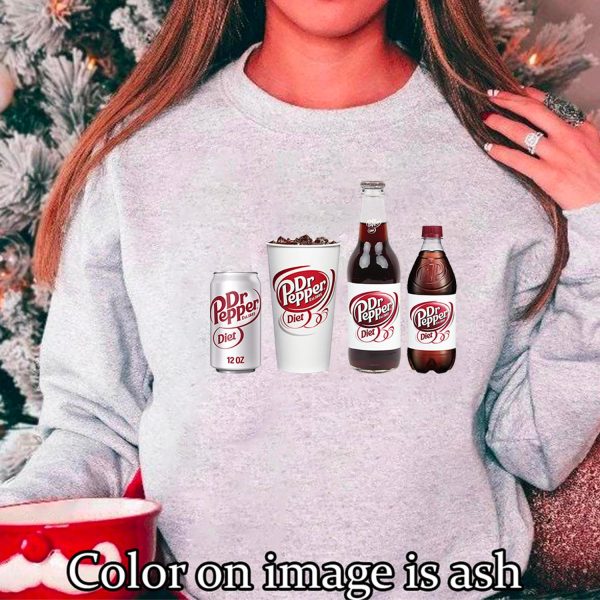 Diet Dr.Pepper Sweatshirt Hoodie Tshirt