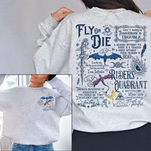 Fly Or Die Fourth Wing Sweatshirt