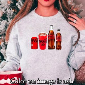 Coke Zero Red Cans Sweatshirt Hoodie Tshirt