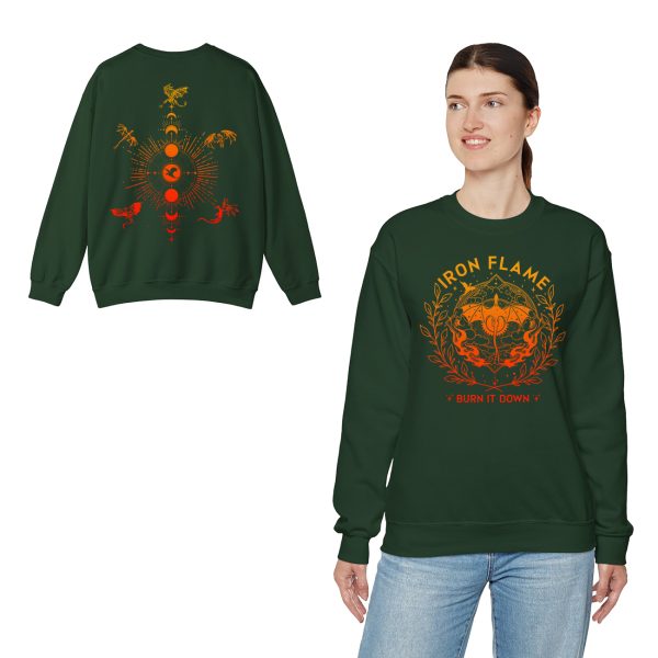 Iron Flame Burn It Down Sweatshirt Hoodie Tshirt Unisex