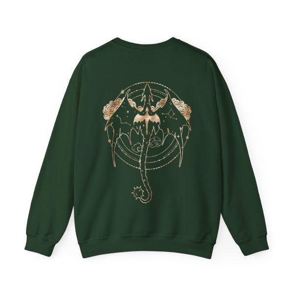 The Fourth Wing Dragon Golden Crewneck Tshirt Hoodie