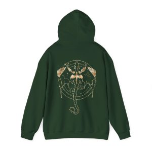 The Fourth Wing Dragon Golden Crewneck Tshirt Hoodie