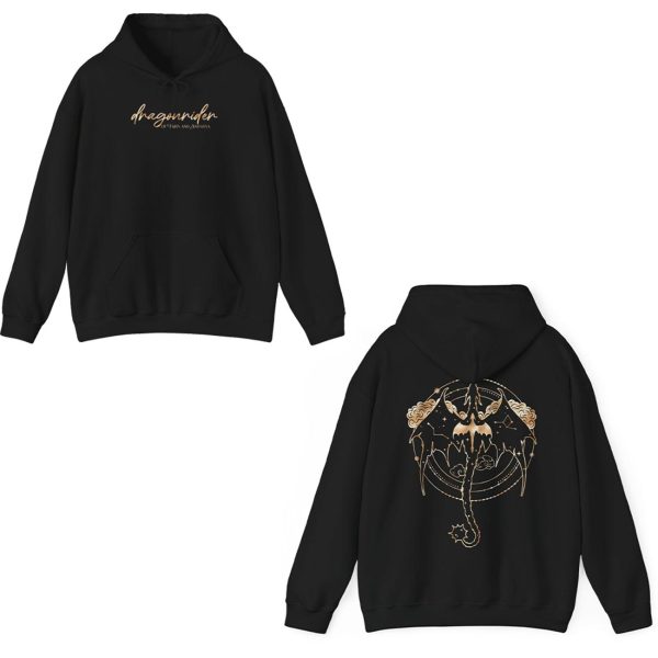 Dragon Rider 2 Sided Crewneck Tshirt Hoodie