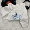 Rick And Morty Embroidery Crewneck Tshirt Hoodie