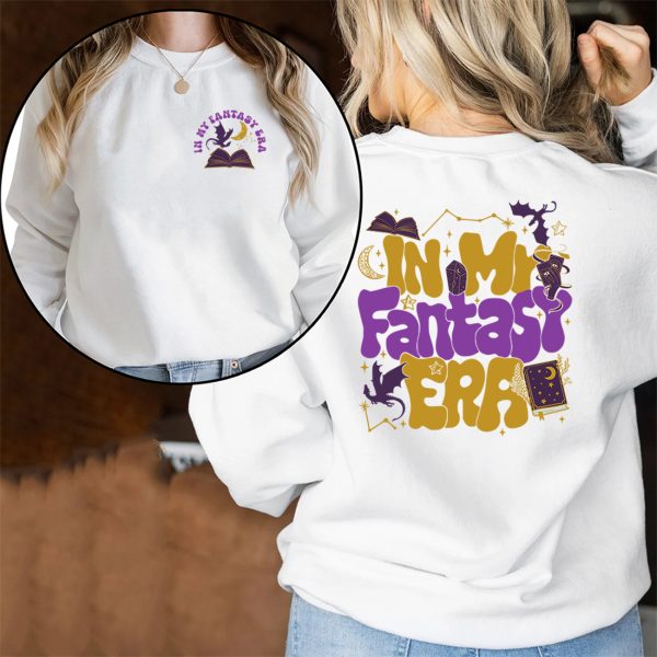 In My Fantasy Era Fourth Wing Crewneck Tshirt Hoodie