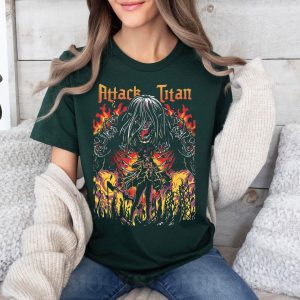 AOT Eren Titan Character Shirt