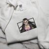 DS Anime Characters Embroidery Crewneck Tshirt Hoodie