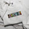 DS Inosuke Anime Character Embroidery Crewneck Tshirt Hoodie