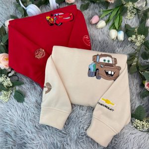 McQueen And Mater 2024 Style Embroidered