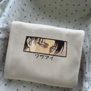 Levi Attack on Titan Embroidery Shirt