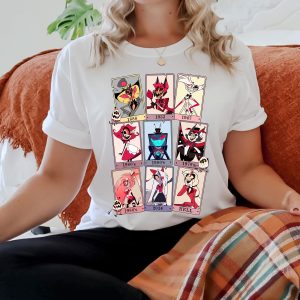 Hazbin Hotel Character Cards Shirt