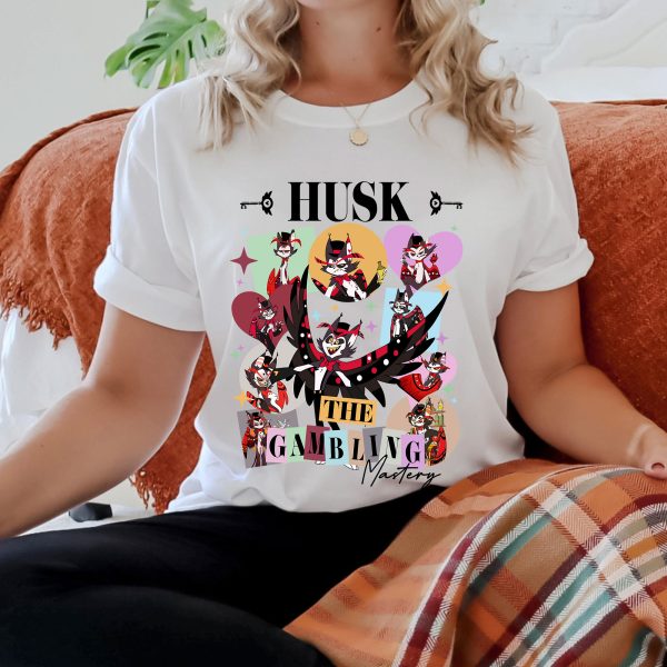 Husk The Gambling Mastery Hazbin Hotel Shirt