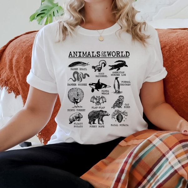 Animals Of The World Shirt