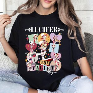 Lucifer The Fallen Angel hazbin Hotel Shirt