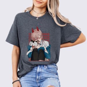 Power Chainsaw Man Anime Shirt