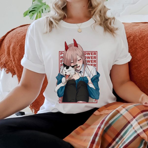 Power Chainsaw Man Anime Shirt