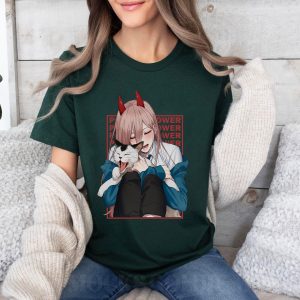 Power Chainsaw Man Anime Shirt