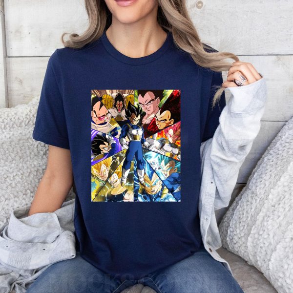 Vegeta DGB Anime Toriyama Akira Memory Shirt