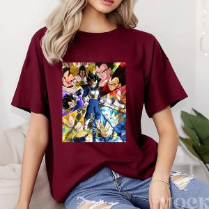 Vegeta DGB Anime Toriyama Akira Memory Shirt