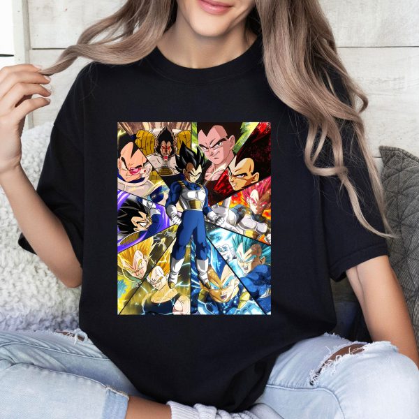 Vegeta DGB Anime Toriyama Akira Memory Shirt