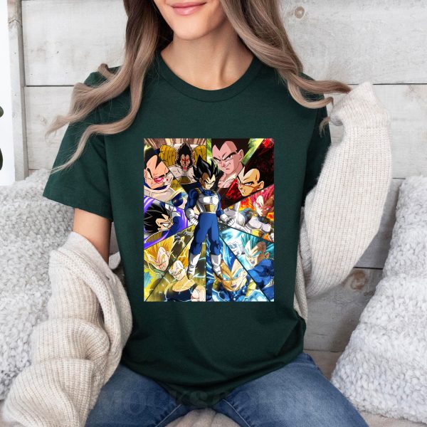 Vegeta DGB Anime Toriyama Akira Memory Shirt