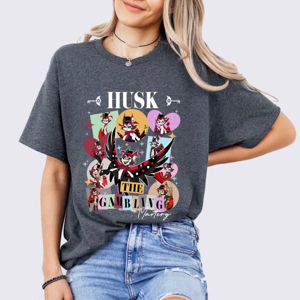 Husk The Gambling Mastery Hazbin Hotel Shirt