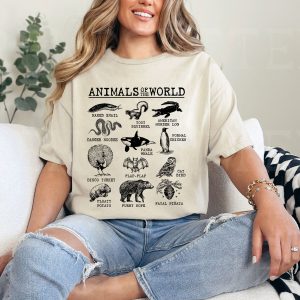 Animals Of The World Shirt