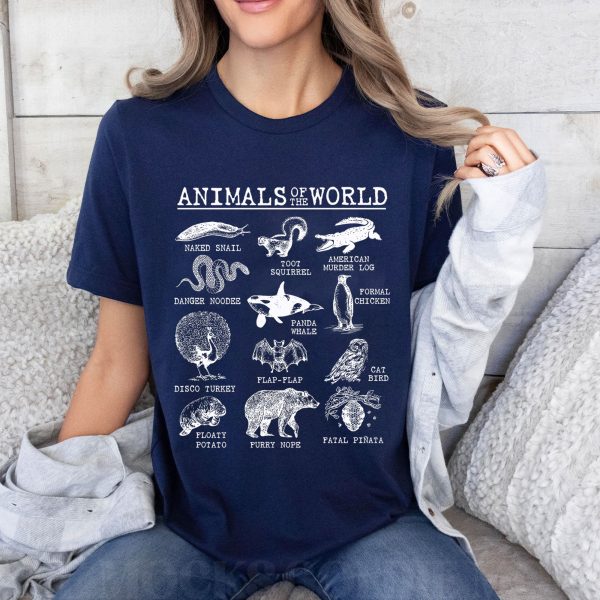 Animals Of The World Shirt