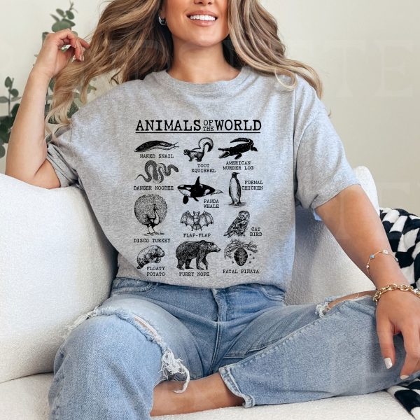 Animals Of The World Shirt