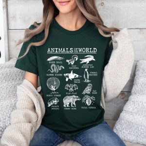 Animals Of The World Shirt