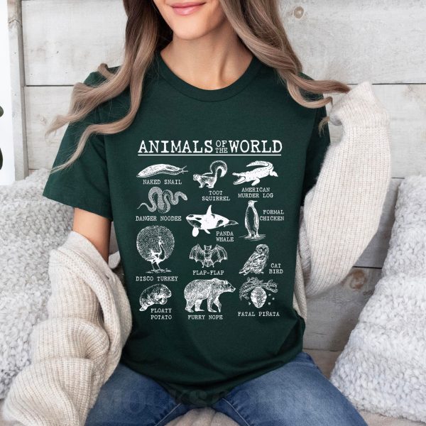 Animals Of The World Shirt